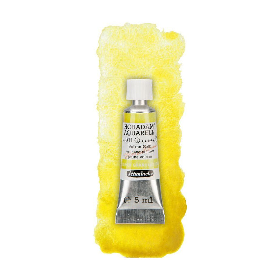 Farba akwarelowa Schmincke Horadam w tubce 5 ml – Volcano yellow