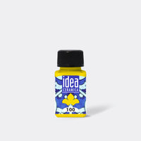 Farba do ceramiki Maimeri Idea Ceramica - 60 ml | różne odcienie – Cytrynowy żółty