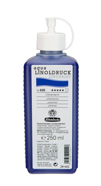 Farba do linorytu Schmincke aqua-LINOPRINT 250 ml – 430 Ultramaryna