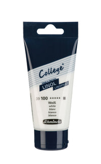 Farba do linorytu Schmincke College Linol 75 ml – 100 Biel