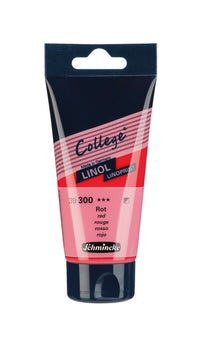 Farba do linorytu Schmincke College Linol 75 ml – 300 Czerwień