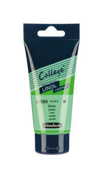 Farba do linorytu Schmincke College Linol 75 ml – 550 Zieleń