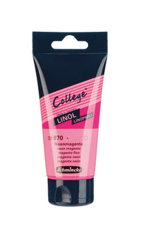 Farba do linorytu Schmincke College Linol 75 ml – 870 Neonowa magenta