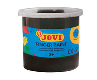 Farba do malowania palcami JOVI 125 ml | różne odcienie – czarny