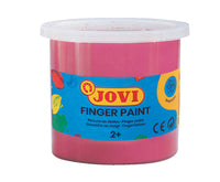 Farba do malowania palcami JOVI 125 ml | różne odcienie – różowy