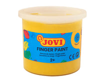 Farba do malowania palcami JOVI 125 ml | różne odcienie – żółty