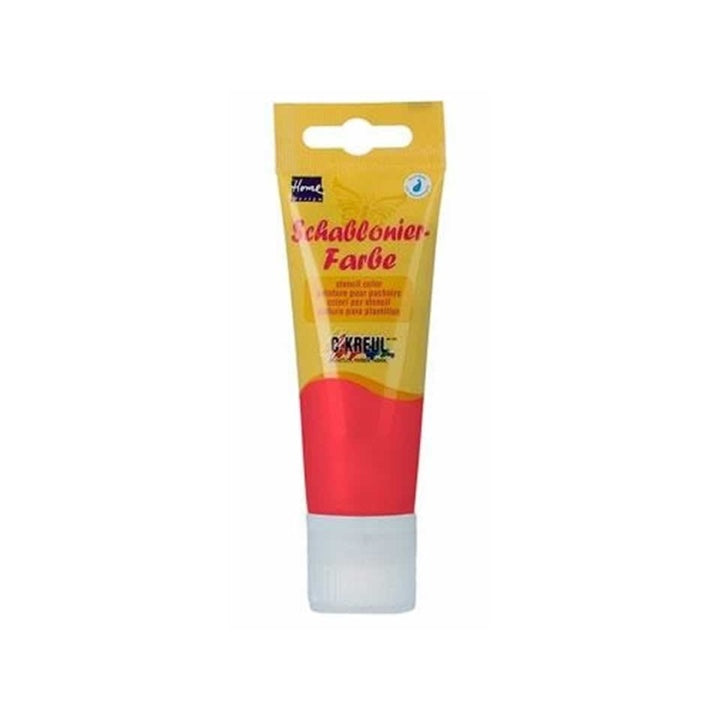 Farba do szablonów Kreul 75 ml | różne odcienie - bordowoczerwona