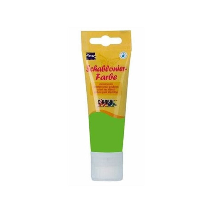 Farba do szablonów Kreul 75 ml | różne odcienie - trawiasta zieleń
