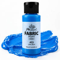 Farba do tkanin Phoenix 59 ml – błękit jeziora 455
