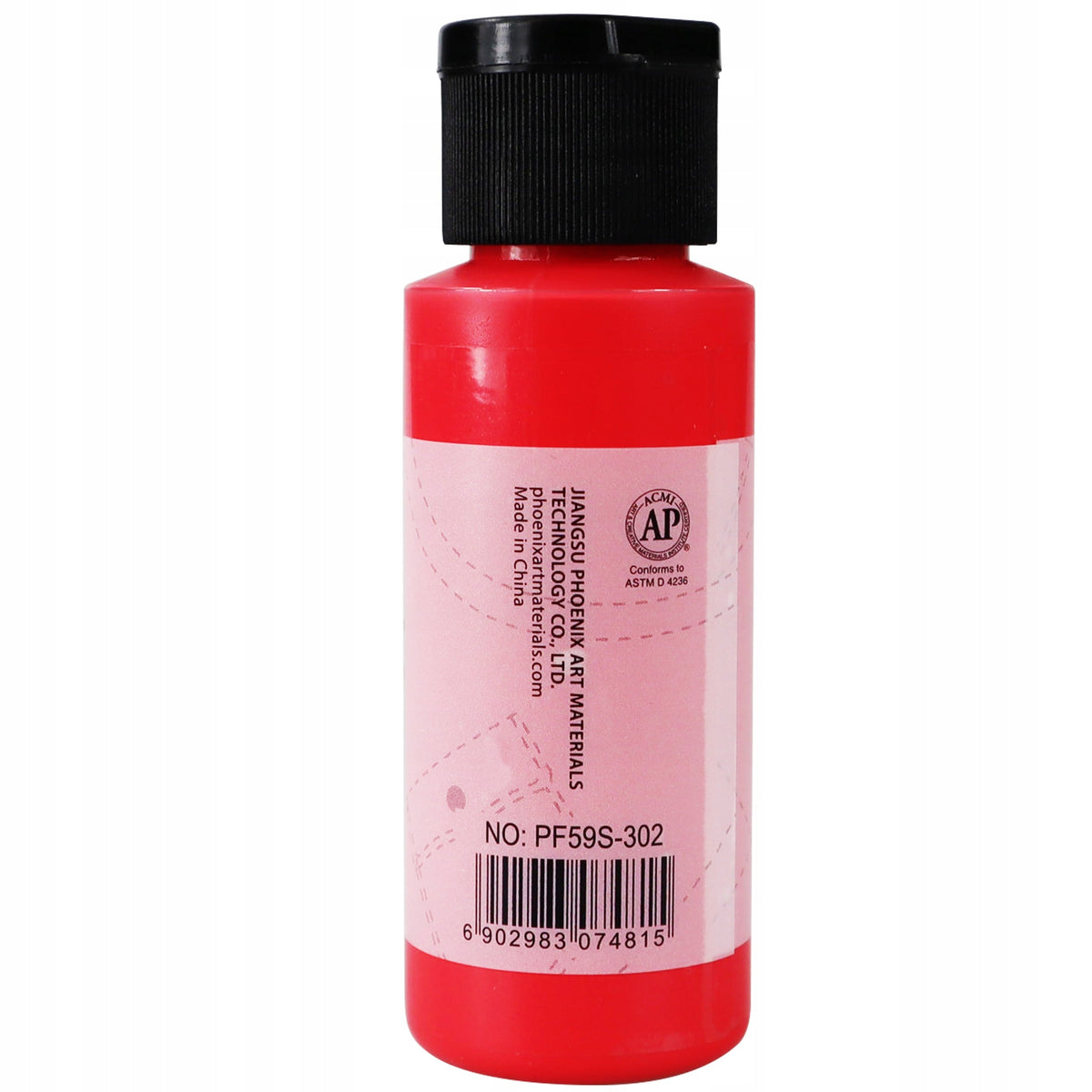 Farba do tkanin Phoenix 59 ml szkarłatna 302