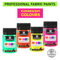 Farba fluorescencyjna do tkanin i skóry MAMBO 50 ml | różne odcienie | Artmie