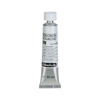 Farba gwaszowa Schmincke Designers Gouache 20 ml – 199 Biel kryjąca
