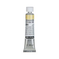 Farba gwaszowa Schmincke Designers Gouache 20 ml – 201 Żółcień neapolitańska jasna