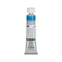 Farba gwaszowa Schmincke Designers Gouache 20 ml – 449 Błękit orientalny
