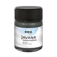 Farba do jedwabiu JAVANA 50 ml – podstawowa czarna