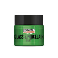 Farba do szkła i porcelany PENTART - 30 ml – 21341 - jabłkowa zielona