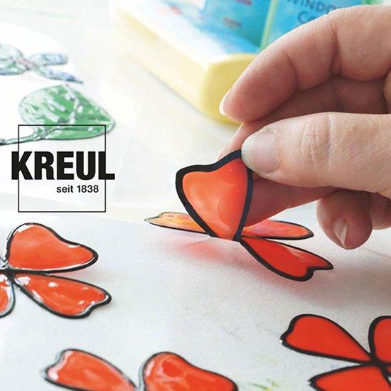 Farba do szkła KREUL efektowa 80 ml | różne odcienie | Artmie