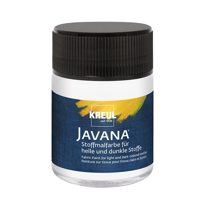 Farba do jasnych i ciemnych tkanin JAVANA 50 ml | różne kolory | Artmie