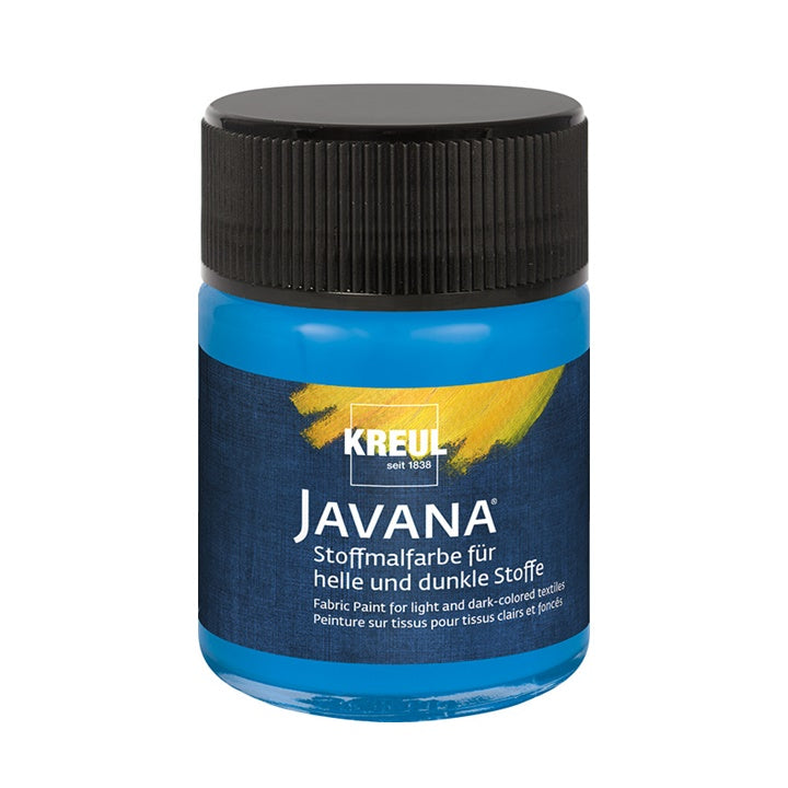 Farba do jasnych i ciemnych tkanin JAVANA 50 ml | różne kolory | Artmie