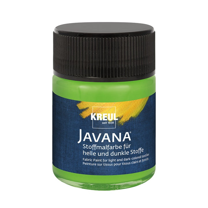Farba do jasnych i ciemnych tkanin JAVANA 50 ml | różne kolory | Artmie