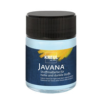 Farba do jasnych i ciemnych tkanin JAVANA 50 ml – Niebieska Ice