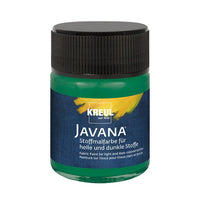 Farba do jasnych i ciemnych tkanin JAVANA 50 ml – ciemnozielona