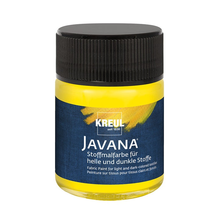 Farba do jasnych i ciemnych tkanin JAVANA 50 ml | różne kolory