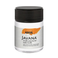Farba do jasnych tkanin JAVANA 50 ml | różne kolory | Artmie