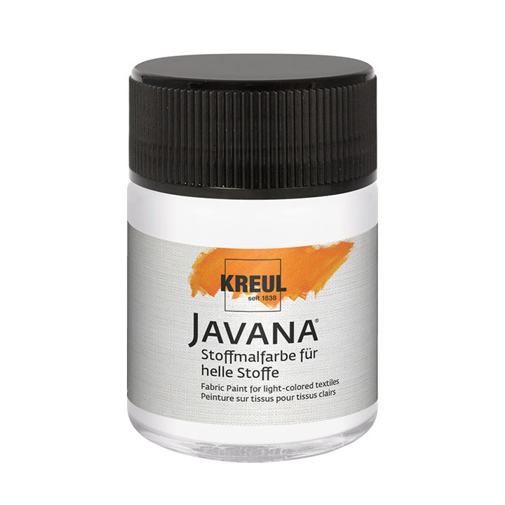 Farba do jasnych tkanin JAVANA 50 ml | różne kolory | Artmie