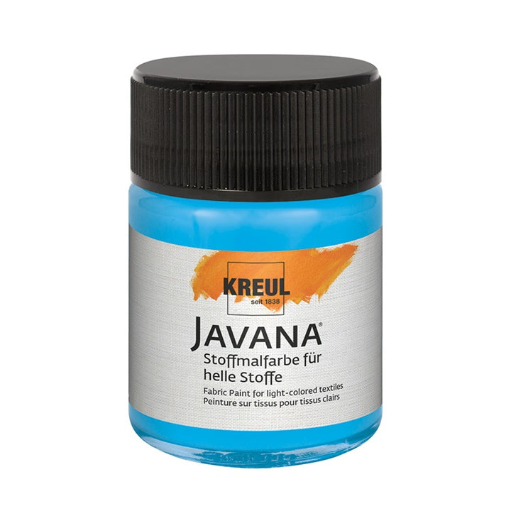 Farba do jasnych tkanin JAVANA 50 ml | różne kolory | Artmie