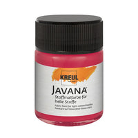 Farba do jasnych tkanin JAVANA 50 ml | różne kolory | Artmie