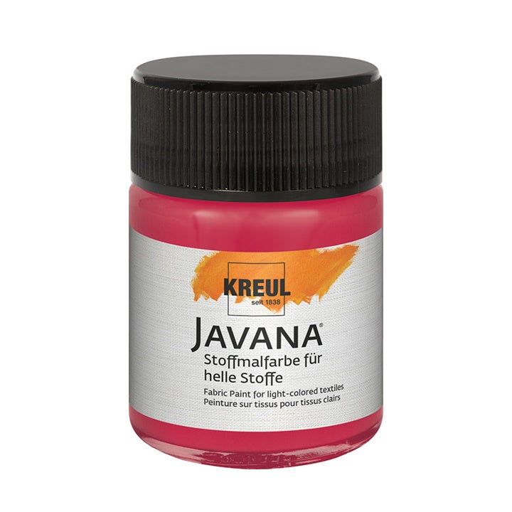 Farba do jasnych tkanin JAVANA 50 ml | różne kolory | Artmie