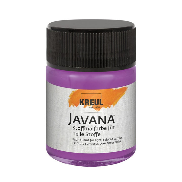 Farba do jasnych tkanin JAVANA 50 ml | różne kolory | Artmie