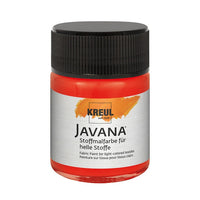 Farba do jasnych tkanin JAVANA 50 ml | różne kolory | Artmie