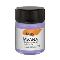 Farba do jasnych tkanin JAVANA 50 ml | różne kolory | Artmie