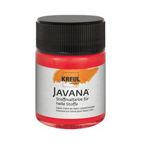 Farba do jasnych tkanin JAVANA 50 ml | różne kolory | Artmie