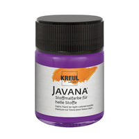 Farba do jasnych tkanin JAVANA 50 ml | różne kolory | Artmie