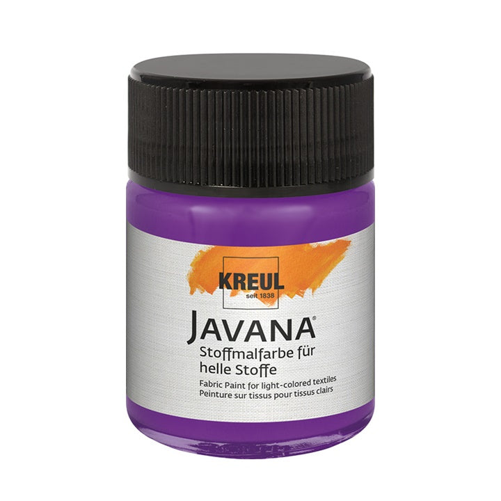 Farba do jasnych tkanin JAVANA 50 ml | różne kolory | Artmie