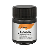 Farba do jasnych tkanin JAVANA 50 ml | różne kolory | Artmie