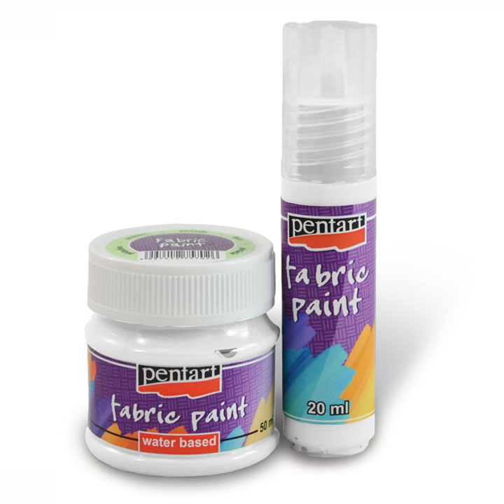 Farba do tkanin - 50 ml – 3470 - biały