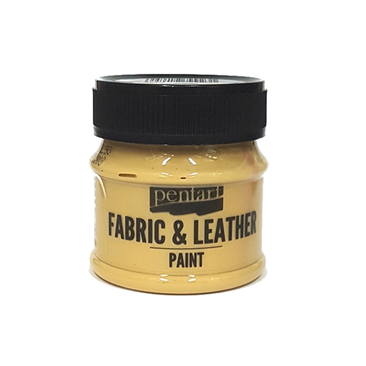 Farba do tkanin i skóry Pentart 50 ml – beżowa