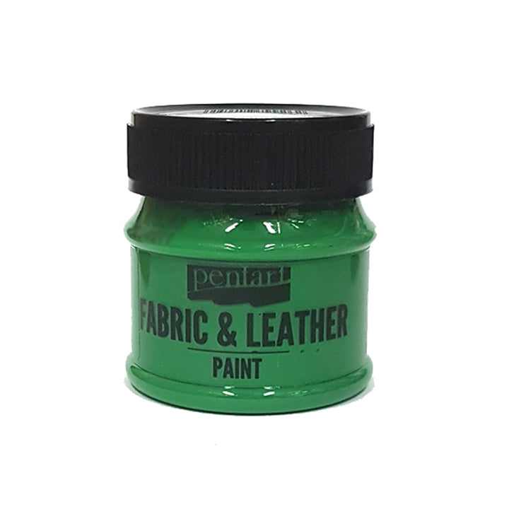 Farba do tkanin i skóry Pentart 50 ml – sosnowa zielona