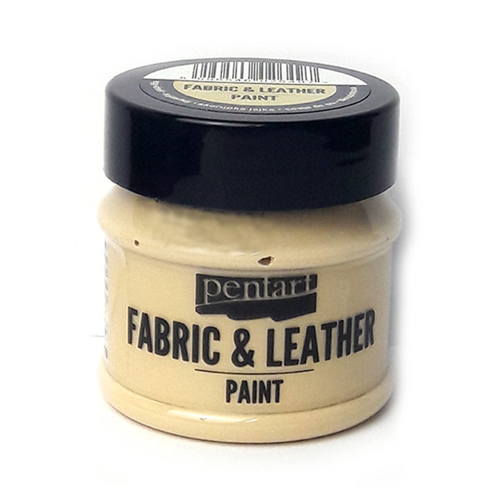 Farba do tkanin i skóry Pentart 50 ml – Eggshell