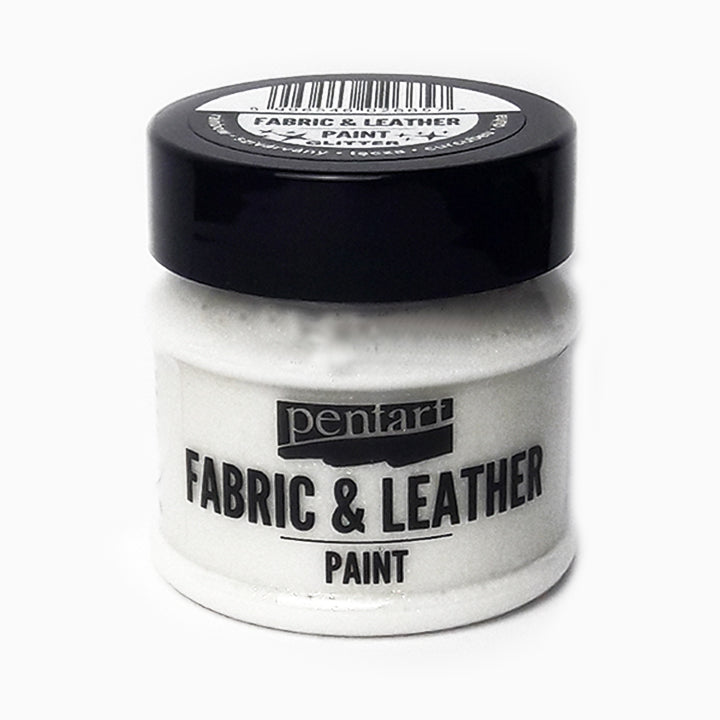 Farba do tkanin i skóry Pentart 50 ml – Glittering rainbow