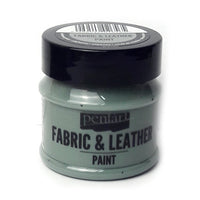 Farba do tkanin i skóry Pentart 50 ml – oliwkowa zielona