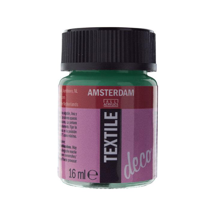 Amsterdam Textile Deco 16ml – 685-turkusowa nieprzezroczysta