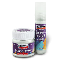 Farba do tkanin metaliczna - 20 ml