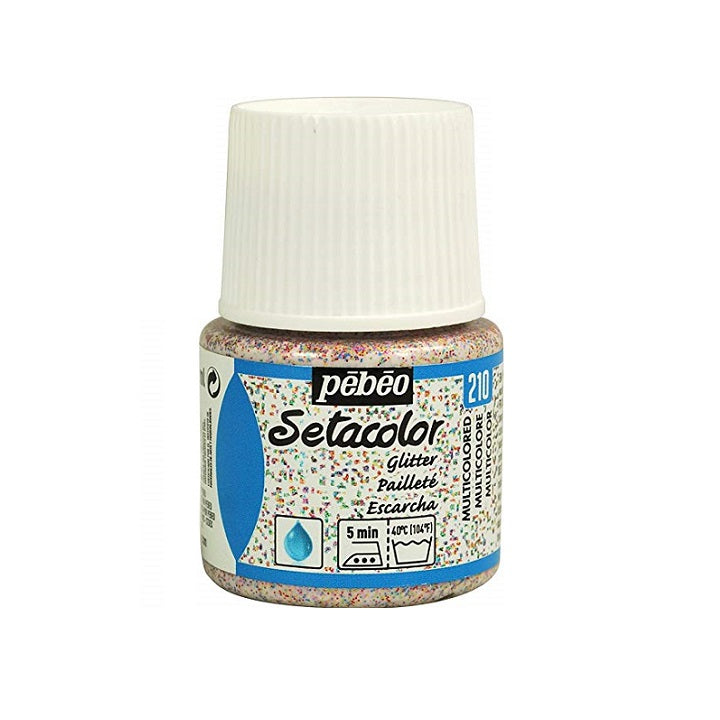 Farba do tkanin Pebeo Setacolor Glitter 45 ml