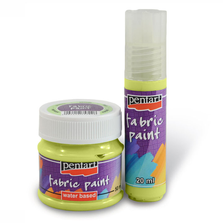 Farba do tkanin PENTART - 20 ml – 16393 - waniliowa