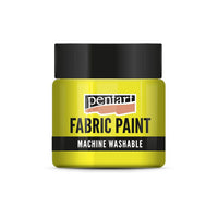 Farba do tkanin Pentart 50 ml – żółta
